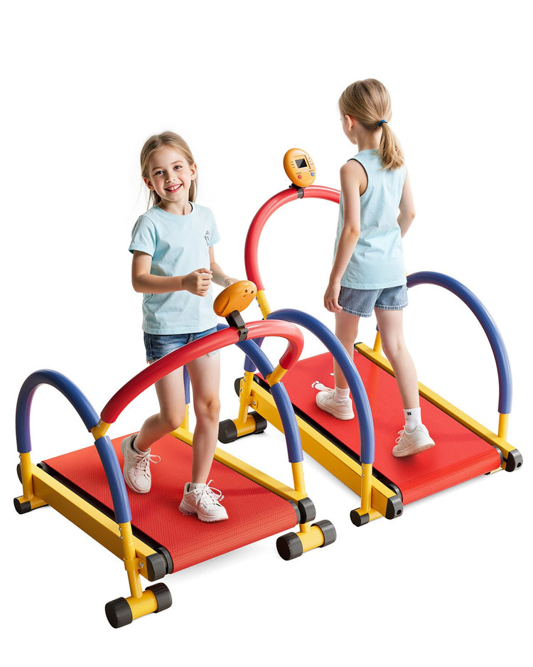 Anylife Toddler Treadmill highlighting safety features designed for active kids, ensuring a secure workout experience