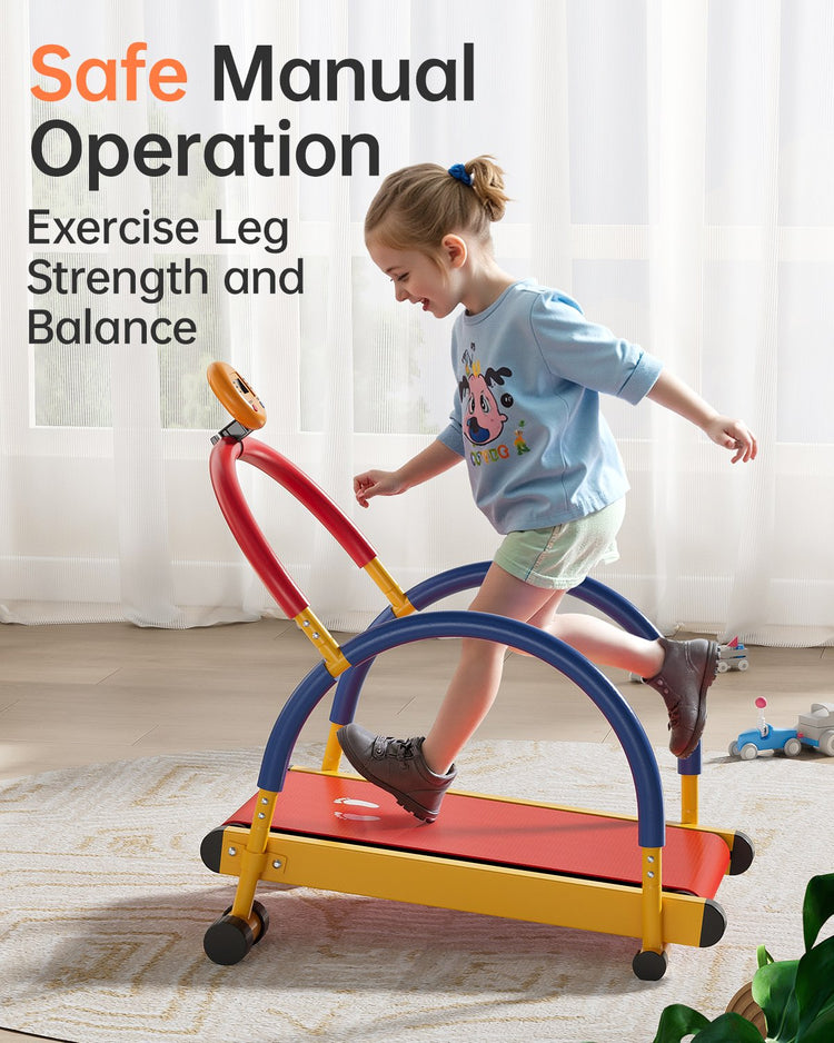 Anylife Toddler Treadmill featuring user-friendly controls designed for young children